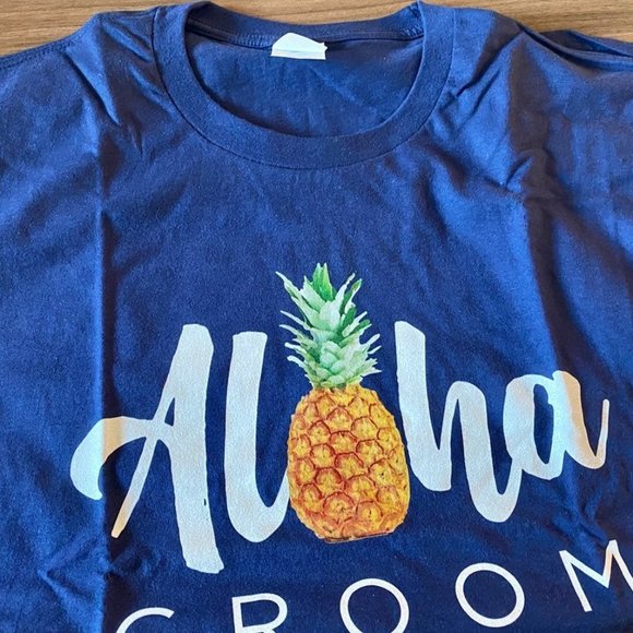 Aloha - Bundle of Bride & Groom Pineapple Shirts - Picture 11 of 13